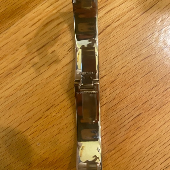 Hermes Clic H Bracelet in Blue - Picture 5 of 6